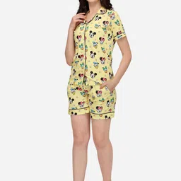 HEERALI FASHION Women Cartoon Characters Printed Night suit-picture-25