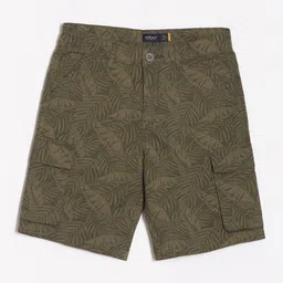 Allen Solly Junior Boys Floral Printed Cargo Shorts-picture-22