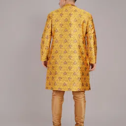 Larwa Men Ethnic Motifs Regular Kurta with Pyjamas image 3