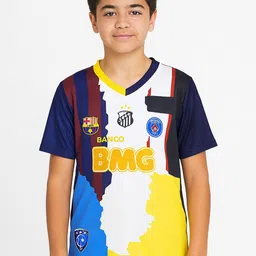 dostitch Boys Typography Printed Round Neck Polyester Dri-FIT T-shirt-picture-14