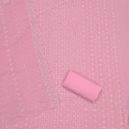 Nayanthara Trends Embroidered Unstitched Dress Material image 4