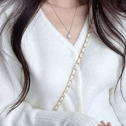 StyleCast Women Solid V-Neck Cardigan image 2