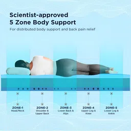 THE SLEEP COMPANY SmartGRID Ortho Pro Pressure Relieving 6 Inch Queen Mattress (78x60x6) image 3