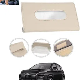 maties New Excellent Bright Color Beige Rectangle Shape Tissue Box For-138 Vehicle Tissue Dispenser-picture-15