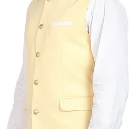 ad by arvind Solid Men Waistcoat image 3
