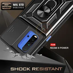 aelvoux Back Cover for Redmi 9 Power image 3