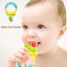 vadhavan Baby combo of 5pcs, Spoonfeeding with teether, Rattle Nibbler, brush with bib Feeder image 3