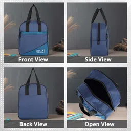 iry IB-05 BLUE LUNCH BAG TWO PIECE COMBO Waterproof Lunch Bag image 2