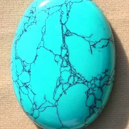 chopra gems 6.50 ratti 100% Effective & Effective Turquoise/Firoza Gemstone for Men & Women Turquoise Stone Pendant image 1