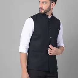 crimsoune club Solid Men Waistcoat image 3