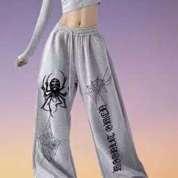 kavya retail Women Solid Grey Track Pants-picture-14
