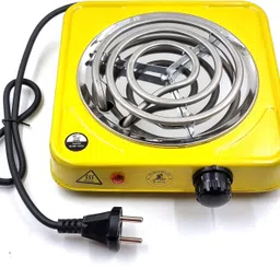 wristkart Yellow (220V-1000W) Portable Electric G-Coil Heater Cooktop Hotplate Coal Burner Electric Cooking Heater-picture-14