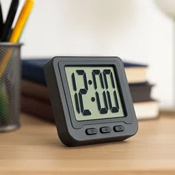 regals choice Digital Black Clock-picture-30