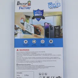 Backup Factory Mobile Battery For Tecno Pouvoir 4 , LC7 , LC7S image 4