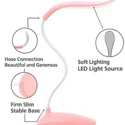 zero town Powerful Rechargeable Emergency Table Lamp / Study Lamp image 2