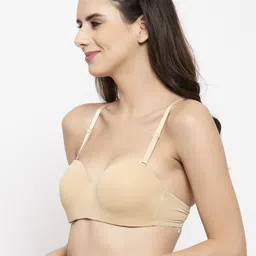 quttos Women T-Shirt Lightly Padded Bra image 4