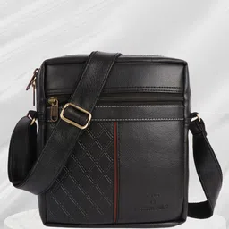 Fashion twist Unisex Textured Messenger Bag-picture-43