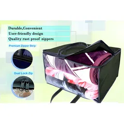 Stylista Green & Black 2 Pieces Water Resistant Zippered Multi-Utility Organisers image 4