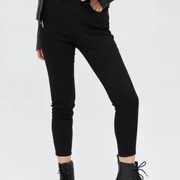 GAP Women Skinny Fit High-Rise Stretchable Cropped Jeans-image-30