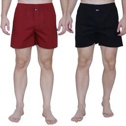 RENZ Pack Of 2 Mid Rise Carbon Finish Combed Cotton Boxers
RBX2113_M image 1