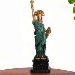 INTERNATIONAL GIFT Decorative Showpiece Green Statue Of Liberty Figurine Showpiece-image-82