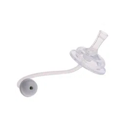 Adore Unisex Narrow Feeding Bottle with Transparent Silicone Straw and Gravity Ball-image-41