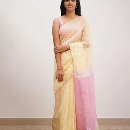 BerMondsey Women Woven Design Banarasi Saree-image-55