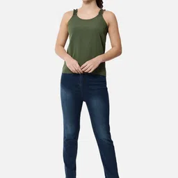 SZN Ruffles Crepe Tank Top image 2