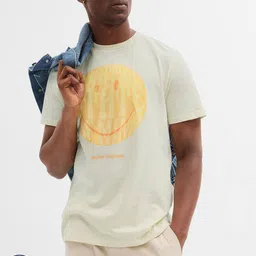 GAP Graphic Printed Pure Cotton Relaxed Fit T-shirt-picture-32