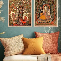 WALLLANE Brown Wood Wall Art-picture-43