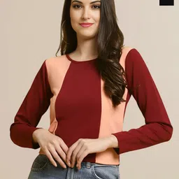 Mast & Harbour Women Solid Puff Sleeve Regular Top Pack of 2-picture-36