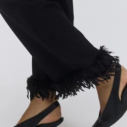 H&M Fringed Trousers image 5