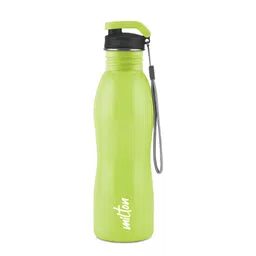 Milton Lime Green & White Single Stainless Steel Solid Water Bottle-picture-12