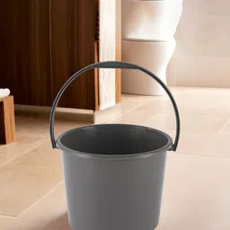 Kuber Industries Grey & Black 6 Pieces Contemporary Bath Accessories Set 5 L each image 3