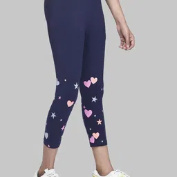 ZUNIORS SSC Girls Cotton Printed Regular Fit Capris image 2