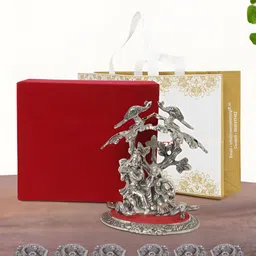 INTERNATIONAL GIFT Silver-Toned Religious Idol Showpiece-image-13