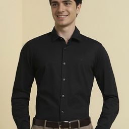 Allen Solly Men Slim Fit Spread Collar Geometric Printed Cotton Formal Shirt-picture-40