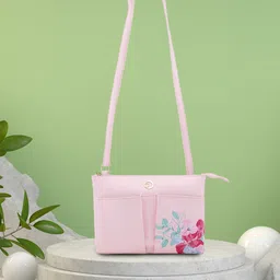 Caprese Embellished Structured Shoulder Bag image 1