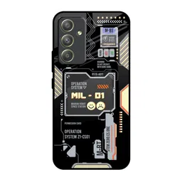QRIOH Typography Printed Samsung Galaxy A54 5G Back Case Mobile Accessories image 1