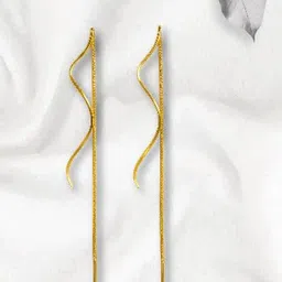 Anouk Set Of 2 Gold-Plated Geometric Drop Earrings-picture-35