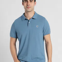 AMERICAN EAGLE OUTFITTERS Men Solid Polo Collar Slim Fit T-shirt-picture-42