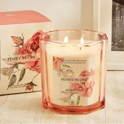 Home Centre Pink Peony Blush Scented Jar Candle-picture-20