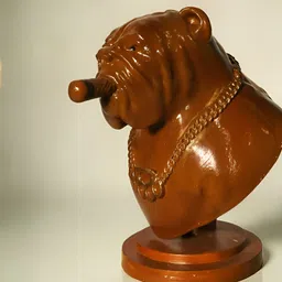 Archadia Brown Figurine Showpiece image 4