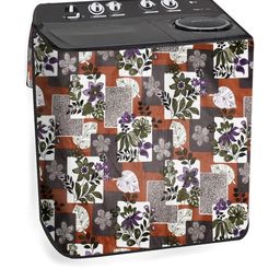The Furnishing Tree Multi-Coloured Printed Washing Machine Cover-picture-29