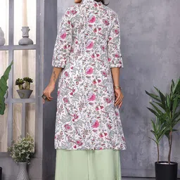 Rangita Women Floral Printed Kurta image 4