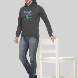 Obaan Men Printed Sweatshirt image 4