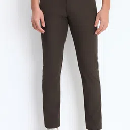 Allen Solly Men Mid-Rise Slim Fit Trousers-image-61