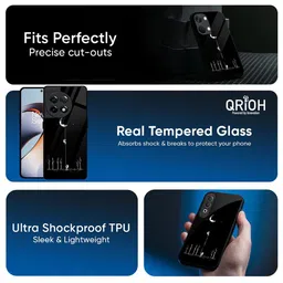 QRIOH Quirky Printed OnePlus 9R Back Case Mobile Accessories image 2