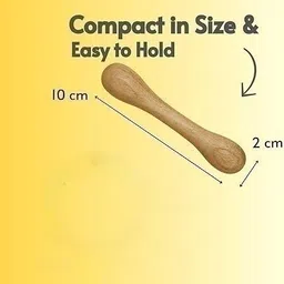 shreeja shilpcraft Neem Wood Teethers 2 Sticks set for Baby Teether image 2