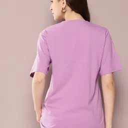 DILLINGER Typography Printed Drop-Shoulder Sleeves Pure Cotton T-shirt image 2